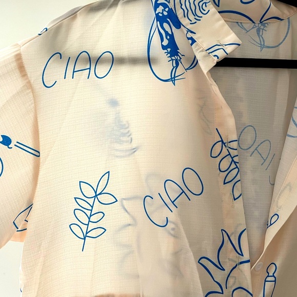 Oversized Sun Print Sun Dress - Picture 3 of 3